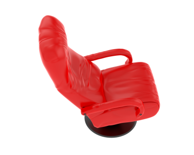 Beyaz arka plan üzerinde izole kırmızı Boks eldiveni.