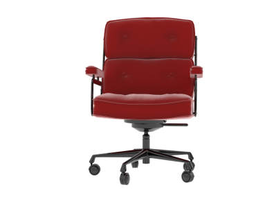 Ofis sandalyesi beyaz arkaplanda izole edildi