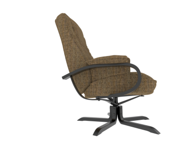 Beyaz arka planda modern sandalye