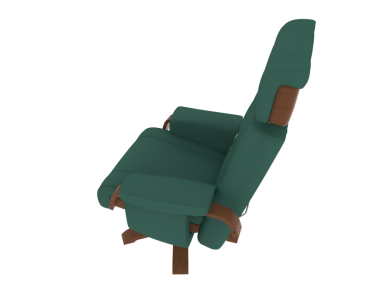 toy rocking horse on white background