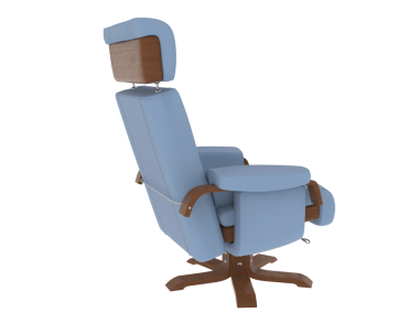 3 d cg rendering of an armchair