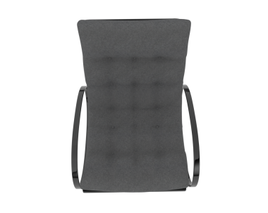 Beyaz arkaplanda siyah deri çanta