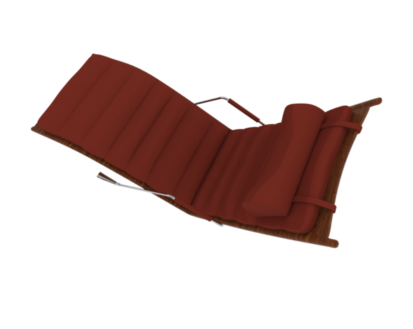 3 d illustration of the red ribbon isolated on white background