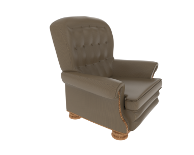 3 d render of a luxury sofa