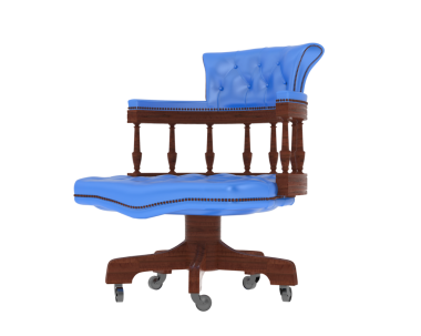 modern ofis sandalyesi siyah üzerine izole