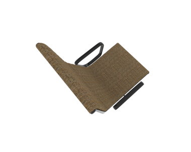 3 d render of leather bag