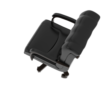 black leather car seat