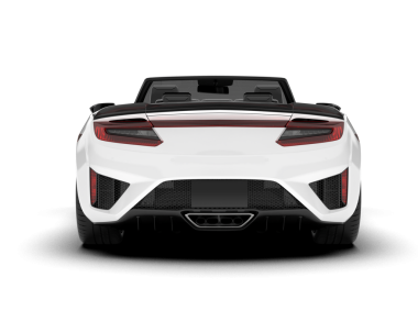 Beyaz arka planda izole edilmiş modern lüks araba - 3 boyutlu çizim - illüstrasyon