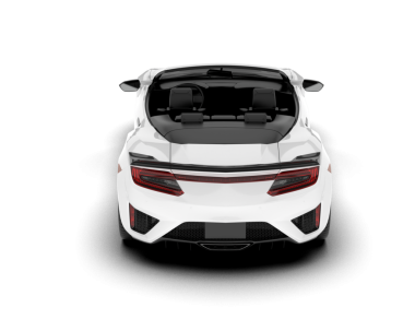 beyaz arkaplandaki modern araba 3 boyutlu görüntüleme