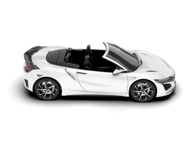 Beyaz arka planda izole edilmiş modern beyaz araba. 3d illüstrasyon