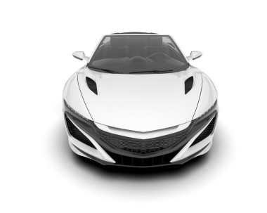 Yansıması olan gerçekçi bir araba. vektör illüstrasyonu