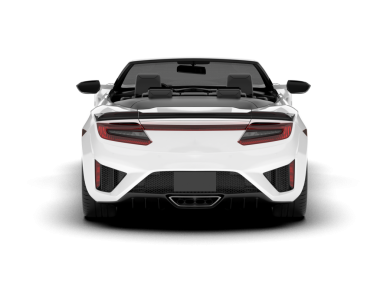 Modern araba arka planda izole edilmiş. 3d oluşturma