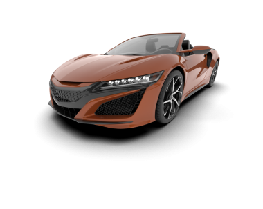 Gerçekçi modern süper araba. vektör illüstrasyonu