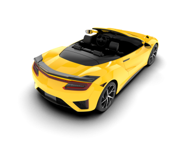 vektör gerçekçi araba beyaz arkaplanda izole edildi