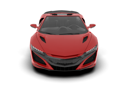 modern araba beyaz arka planda izole edildi. 3 boyutlu görüntüleme