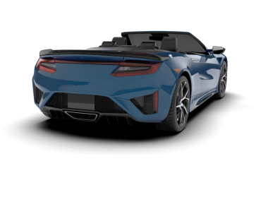 modern lüks mavi araba - arka plan - 3 boyutlu illüstrasyon