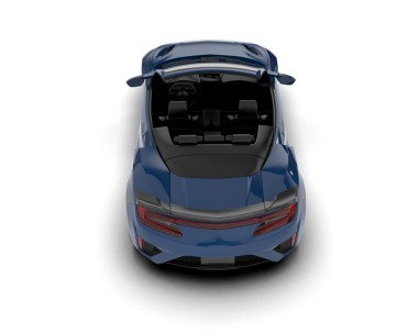 Beyaz arka planda 3 boyutlu bir araba. 3d illüstrasyon.