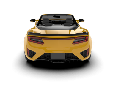 Modern spor araba. 3d oluşturma