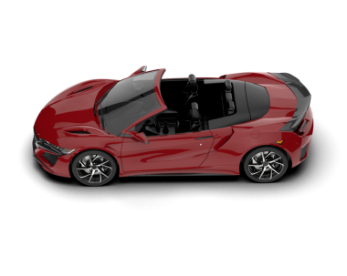 beyaz arka planda modern araba