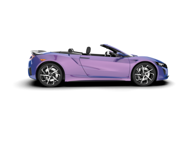 arka planda izole edilmiş mor araba