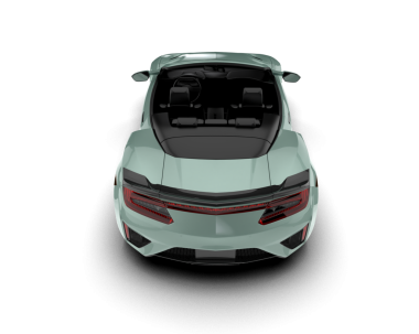 araba beyaz arkaplanda izole edildi