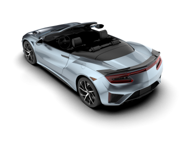 Arka planda modern bir araba. 3 Boyutlu Hazırlama