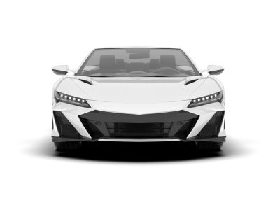 Modern araba beyazda izole edilmiş. 3d oluşturma
