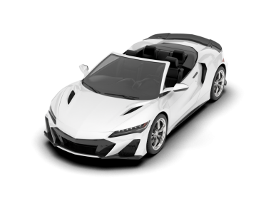 Beyaz lüks spor otomobil