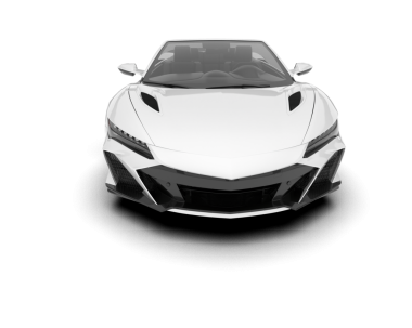 gerçekçi modern araba. Ön manzara. 3 Boyutlu Hazırlama