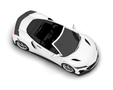 Manzaralı gerçekçi bir araba..