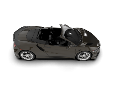 beyaz arka planda modern araba 3 boyutlu görüntüleme