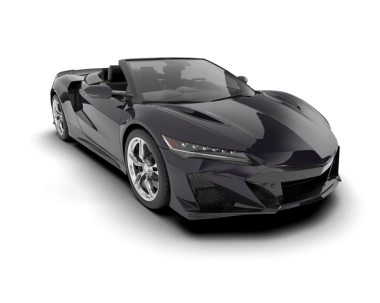 Araba arka planda izole. 3D görüntüleme - illüstrasyon