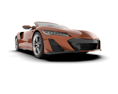 Modern araba arka planda izole edilmiş. 3 Boyutlu Hazırlama