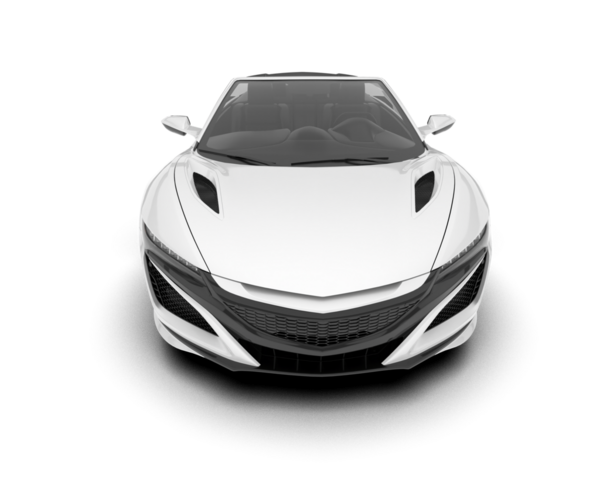 Yansıması olan gerçekçi bir araba. vektör illüstrasyonu