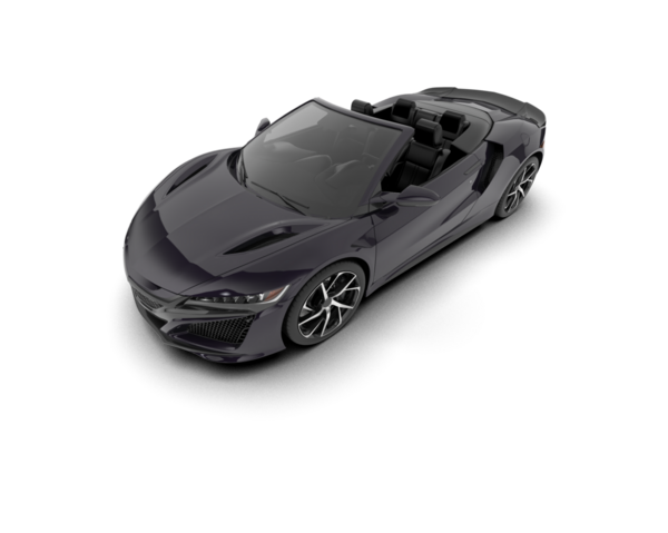 gerçekçi 3 boyutlu spor araba çizimi