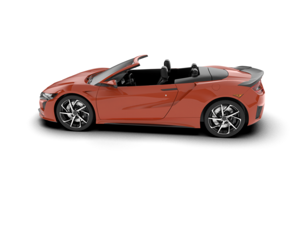 modern araba beyaz üzerine izole