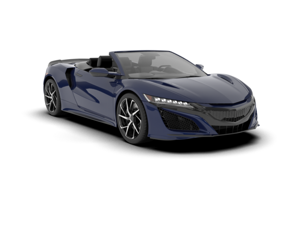 Modern araba arka planda izole edilmiş. 3D görüntüleme - illüstrasyon