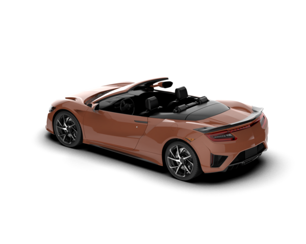 Bir markanın 3 boyutlu yorumlanması - daha az genel bir konsept araba beyaz üzerinde izole