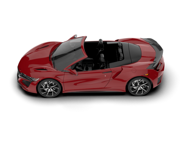 beyaz arka planda modern araba