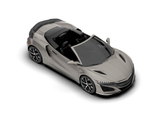 Bir arabanın 3 cg görüntüsü