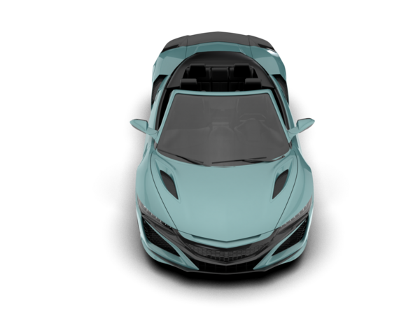 Stüdyo ortamında markasız bir SUV 'un 3 boyutlu çizimi