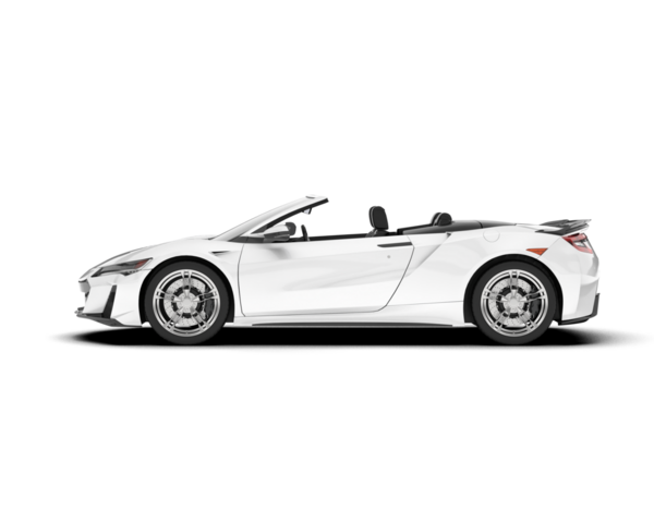 beyaz modern spor sütunlu araba