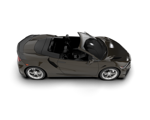 beyaz arka planda modern araba 3 boyutlu görüntüleme