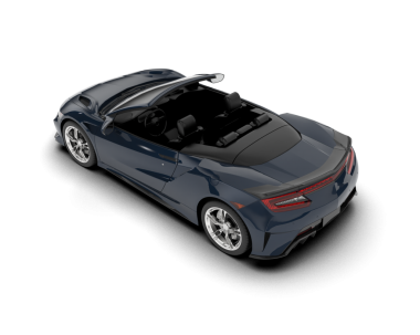 Siyah arka planda modern lüks bir araba. 3d oluşturma