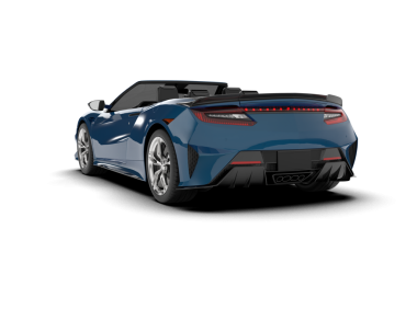 Beyaz arka planda modern lüks bir araba. 3d oluşturma