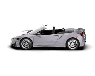 Beyaz spor araba. 3d illüstrasyon