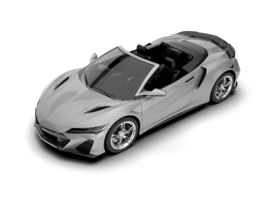 Daha az genel bir konsept arabanın 3 boyutlu çizimi