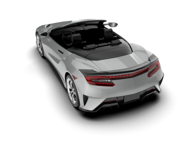 modern araba arka planda izole edilmiş