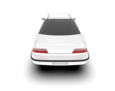 beyaz arkaplanda araba vektör illüstrasyonu