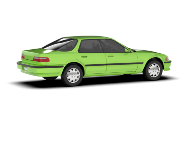 Araba beyaz arka planda izole edilmiş. 3d oluşturma